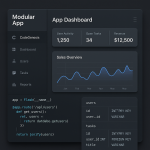 CodeGenesis: Modular App Framework